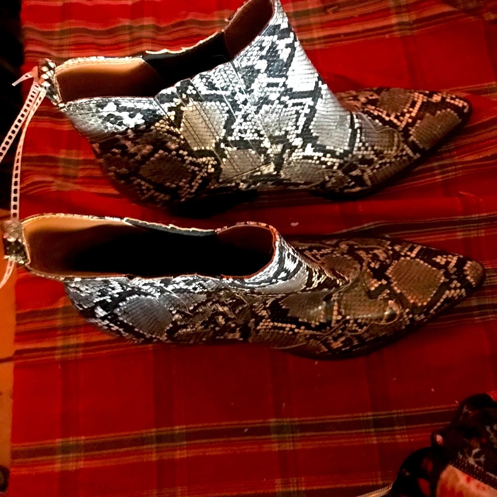 Brand new size 10 snake boots from Nordstrom‘s